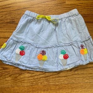 Mini Boden lined skirt size 5-6